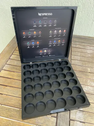 Porta Cápsulas Nespresso - Madeira