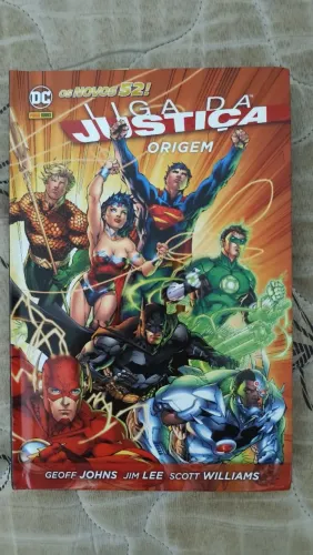 HQ (História em Quadrinhos) - DC (Os novos 52) - Liga da Justiça: Origem (Capa Dura)