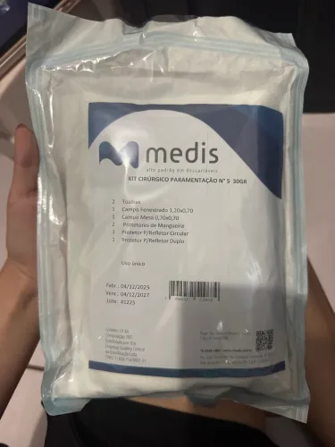 Kit paramentação cirurgica