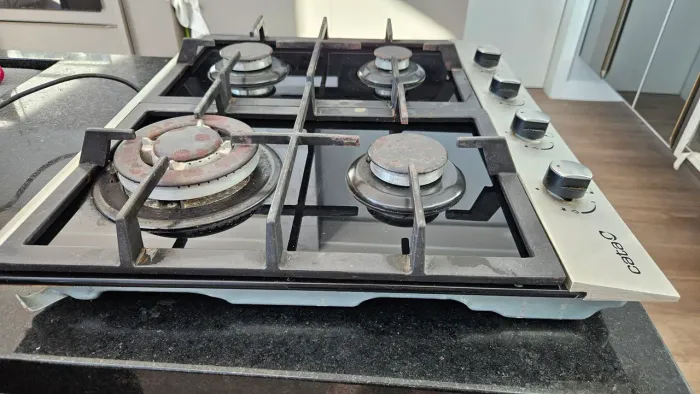 Cooktop 4 bocas cata trempe de ferro fundido