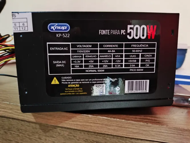 KIT PLACA DE VIDEO GT 730 2GB + FONTE 500W