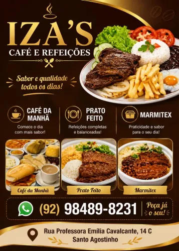 Café e refeições 