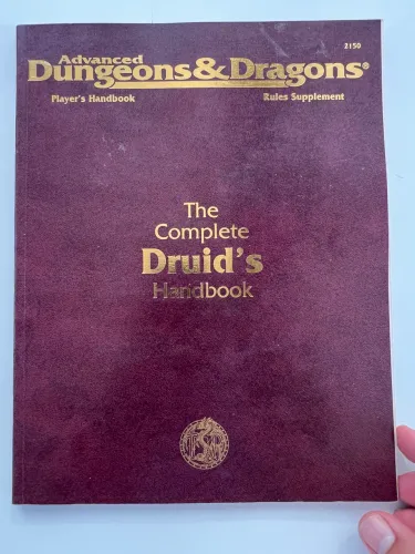 Livro importado RPG - ADVANCED DUNGEONS & DRAGONS- The Complete DRUID?S Handbook