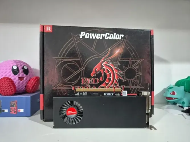 Placa de vídeo RX550 2gb Low profile