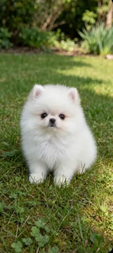 Spitz alemão FÊMEA COM PEDIGREE