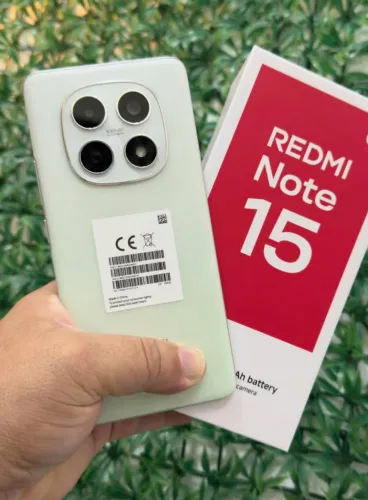 Redmi Note 15 - Verde - 256Gb/8Ram Lançamento Roxo