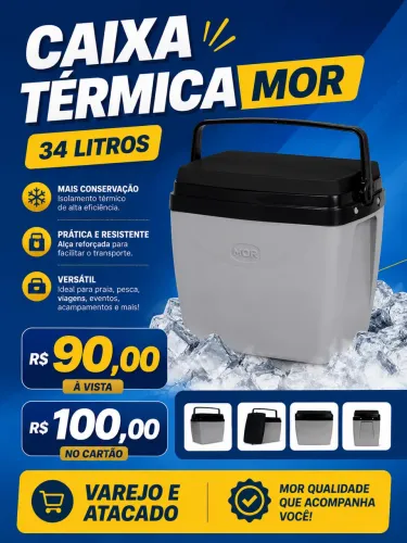 Caixa Térmica Mor 34L