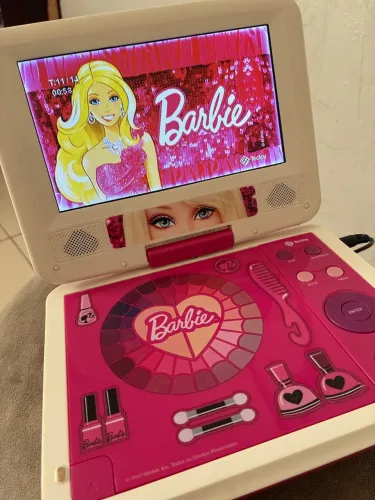 dvd player barbie tectoy