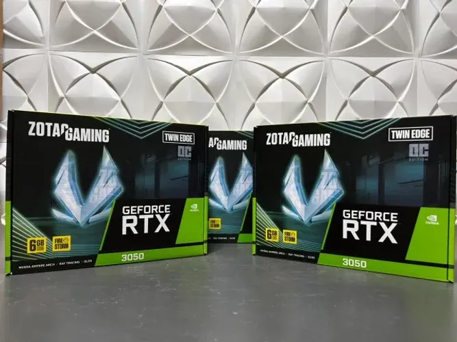 Placa de vídeo RTX 3050 6GB Zotac Gaming - Loja Física - Garantia - Parcelamento 36x bolet