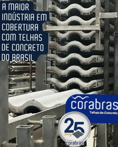 Telhas de Concreto Corabras. Direto da Fábrica