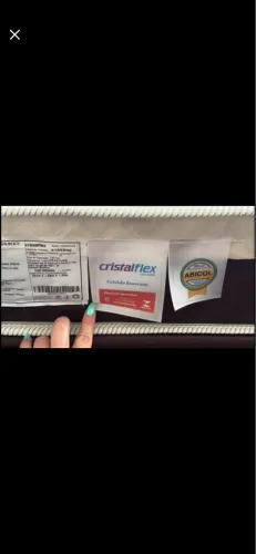 Cama box com colchão casal padrão NOVA!