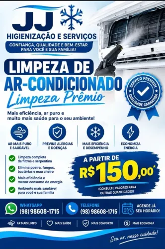 Limpeza de ar-condicionado
