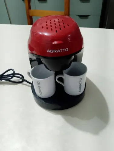 Cafeteira Agratto com 2 xicaras