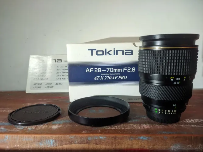 Tokina 28-70mm 2.8 para Nikon F