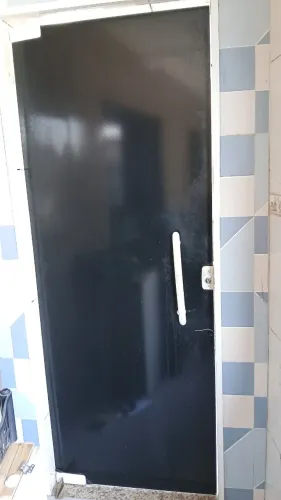 Porta de blindex