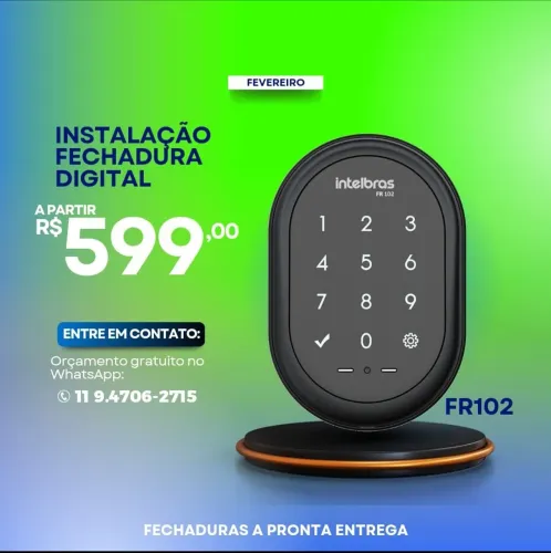 Fechadura eletronica