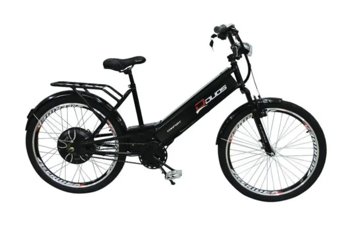 Bicicleta elétrica duos 800 watts