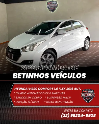 Hyundai HB20 C.style/c.plus 1.6 Flex 16V Aut. 2016
