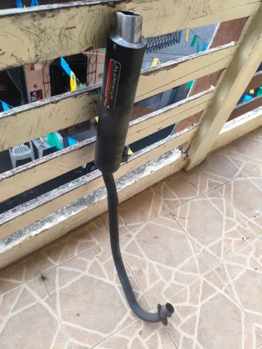 Escapamento Esportivo Boca 8 150/125 Roncar TROCO POR CORRENTE DE PRATA