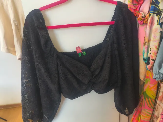 Blusa cropped farm