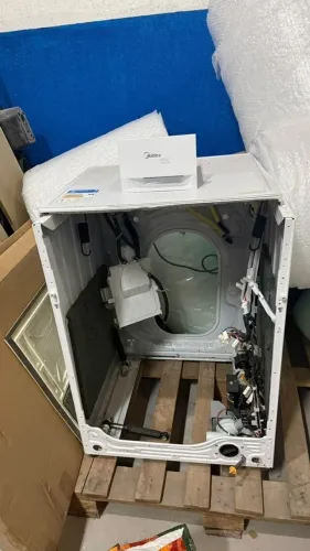 Peças Lava e Seca Midea MF200 13kg ? Gabinete, Amortecedores e Mais (O que está na foto)