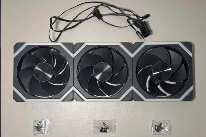 KIT 6 FANS JUMPEAK CS120 ARGB PRETAS