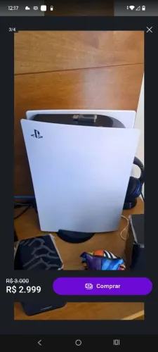 PS5 SLIM SUPER BEM CONSERVADO