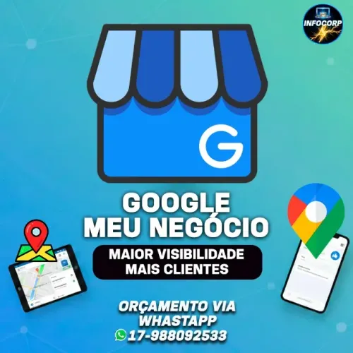 Google meu Negócio | Perfil de empresa Google- Infocorp Catanduva