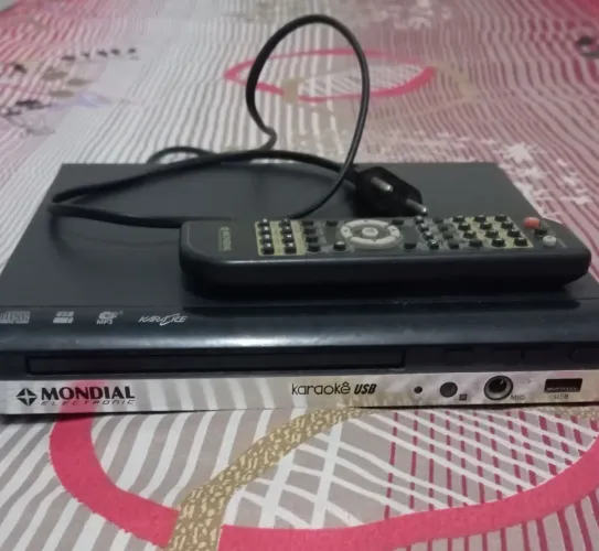 DVD KARAOKÊ USB MONDIAL 