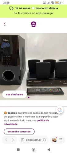 home theath Philco antigo