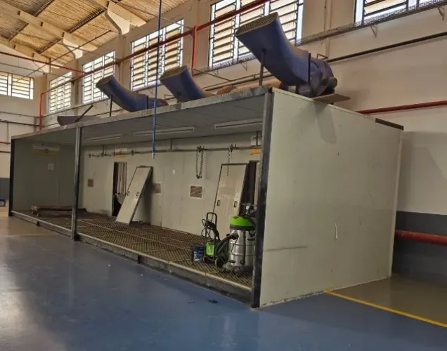 CABINE DE LIXÇÃO ASPERSUL MODELO D