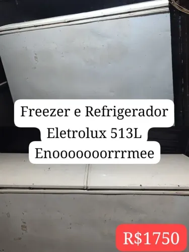 Freezer refrigerador Electrolux 514L