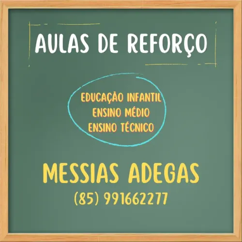 AULAS DE REFORÇO