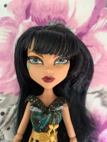 Monster High G1 - Cleo de Nile Frights Camera Action (com acessórios)