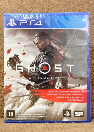 Ghost of Tsushima Jogo PS4 (Novo e Lacrado de Fábrica)
