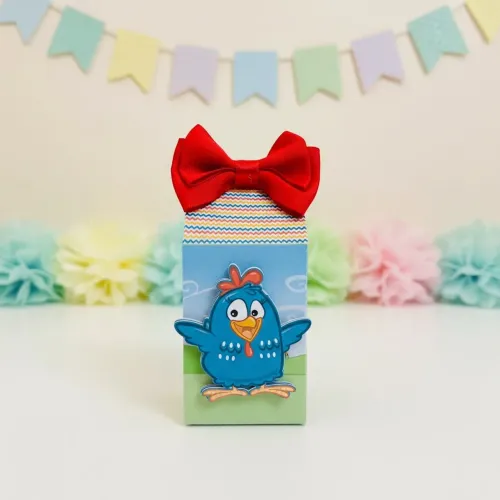 Caixas Milk Para Festa Infantil (Com Laço e 3D)
