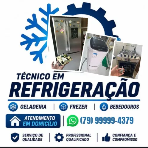 Técnico Refrigeração Geladeira Freezer 
