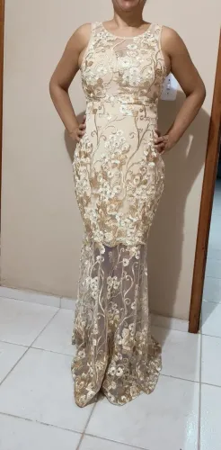 Vestido de festa feminino