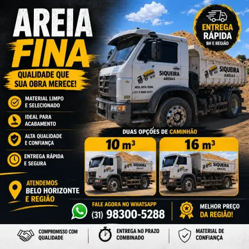 Areia Lavada fina, entrega Imediata!!! Promoção 