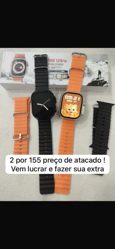 2 smartwatchs pelo preço de 1 