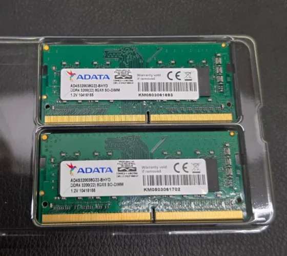 Memoria Ram Notebook ADATA 2x8gb DDR4 3200