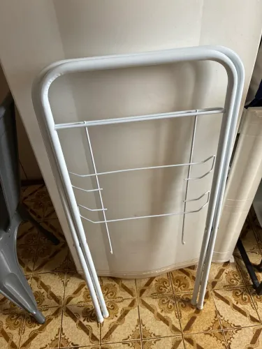 Suporte banheira branco novo