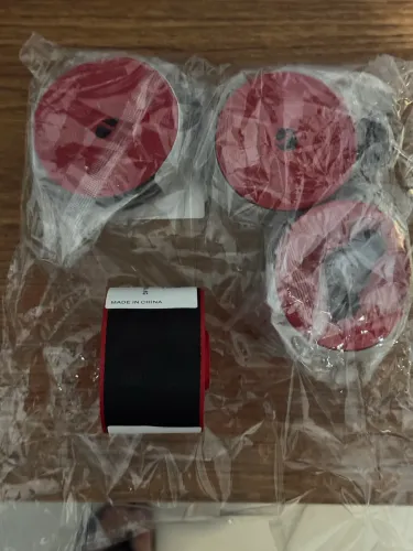 Kit cinto de segurança borda vermelha