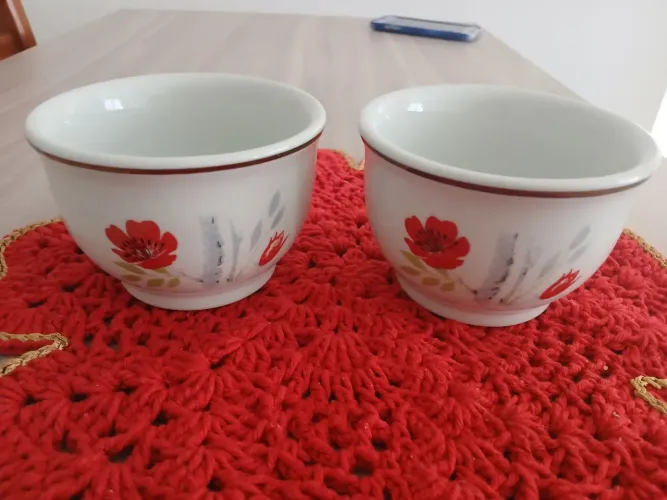 Jogo de bowls porcelana steatita