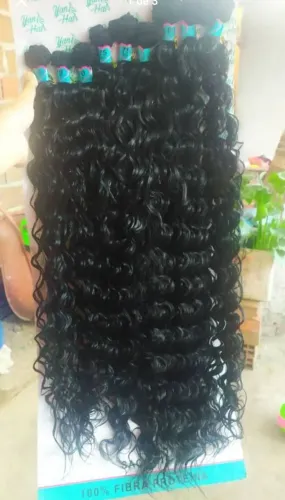 Mega cacheado orgânico