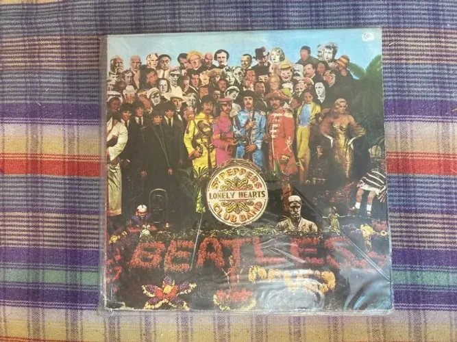 LP VINIL DISCO THE BEATLES SGT SARGENT PEPPER'S P 1968 NACIONAL 