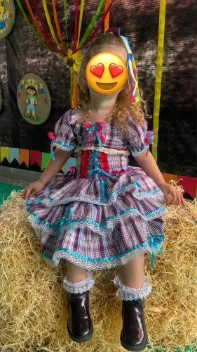 Vestido de quadrilha festa junina