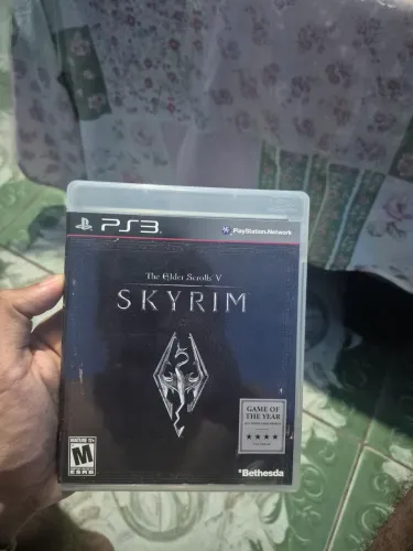 The Elder Scrolls V Skyrim Ps3 completo, com manuais. Envio para todo Brasil.