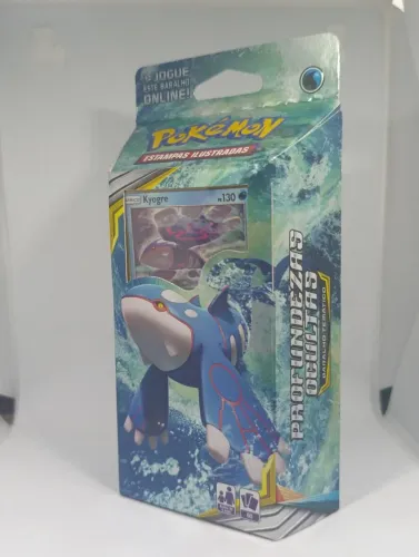 Pokémon Deck box Kyogre - Sol e Lua - Lacrada