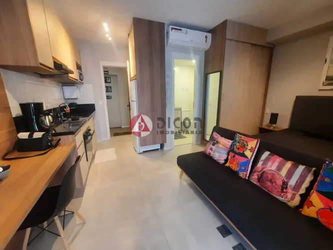 STUDIO À VENDA MOBILIADO C/ GARAGEM NA CONSOLAÇÃO SÃO PAULO